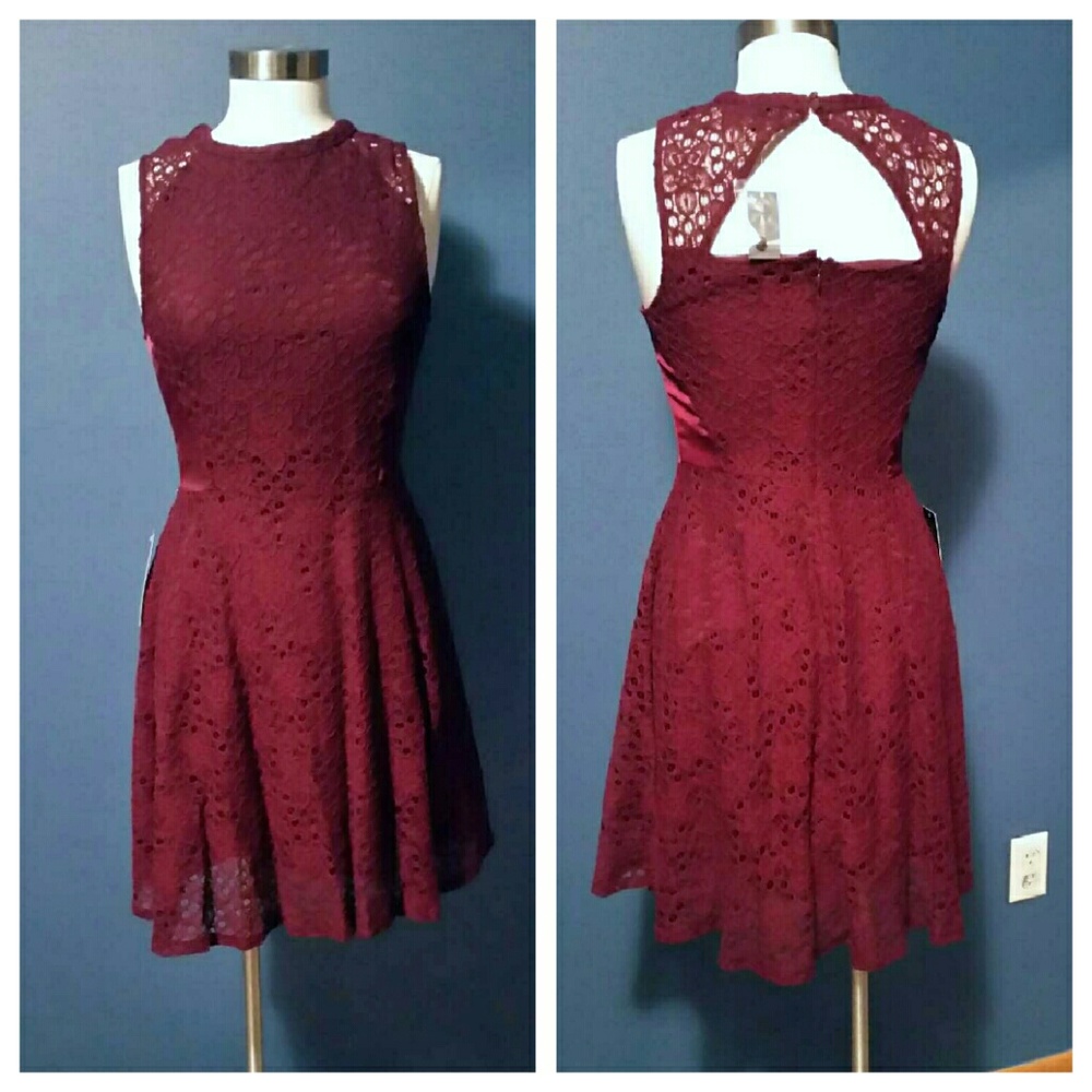 New The Limited red cocktail dress